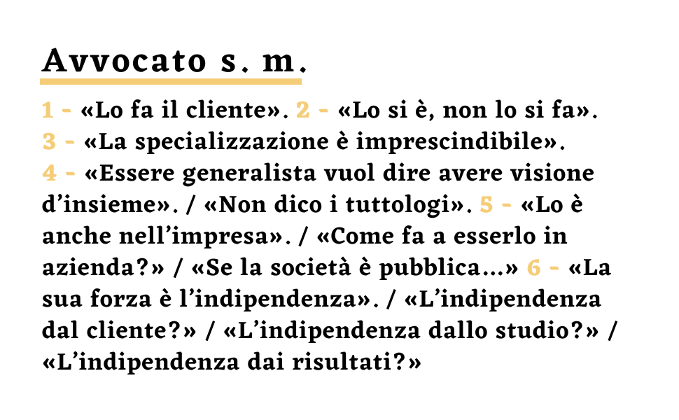 Piccolo dizionario di legalese contemporaneo